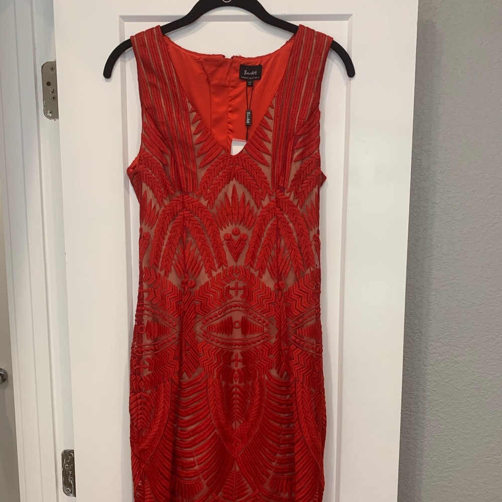 Red dress